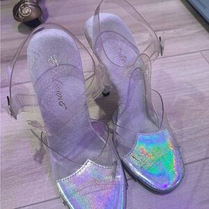 Stylish Iridescent Women's Heels